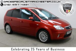 Used 2009 RED FORD C-MAX MPV 2.0 TITANIUM TDCI 5d 135 BHP (reg. 2009-07-17) for sale in Manchester