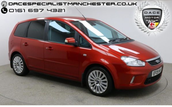 Used 2009 RED FORD C-MAX MPV 2.0 TITANIUM TDCI 5d 135 BHP (reg. 2009-07-17) for sale in Manchester