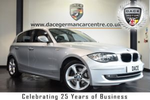 Used 2010 SILVER BMW 1 SERIES Hatchback 2.0 116D SPORT 5DR 114 BHP full service history (reg. 2010-07-15) for sale in Bolton