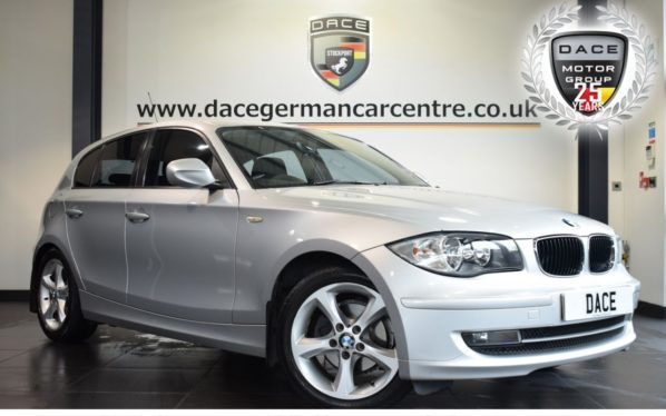 Used 2010 SILVER BMW 1 SERIES Hatchback 2.0 116D SPORT 5DR 114 BHP full service history (reg. 2010-07-15) for sale in Bolton