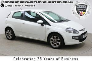 Used 2010 WHITE FIAT PUNTO EVO Hatchback 1.4 GP 3d 77 BHP (reg. 2010-09-17) for sale in Manchester