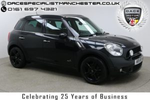 Used 2011 BLACK MINI COUNTRYMAN Hatchback 1.6 COOPER S ALL4 5DR 184 BHP (reg. 2011-05-27) for sale in Manchester