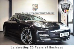 Used 2011 BLACK PORSCHE PANAMERA Hatchback 4.8 4S PDK 5DR 400 BHP full service history (reg. 2011-11-29) for sale in Bolton