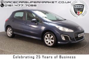 Used 2011 BLUE PEUGEOT 308 Hatchback 1.6 HDI ACTIVE 5DR 92 BHP (reg. 2011-06-30) for sale in Stockport