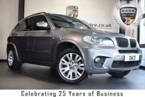 Used 2011 GREY BMW X5 Estate 3.0 XDRIVE30D M SPORT 5DR 241 BHP superb service history (reg. 2011-09-20) for sale in Bolton
