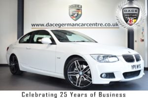 Used 2011 WHITE BMW 3 SERIES Coupe 2.0 320D M SPORT 2DR AUTO 181 BHP (reg. 2011-05-31) for sale in Bolton