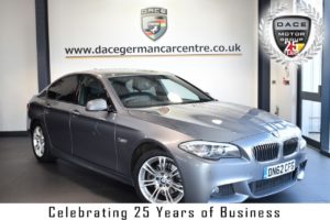 Used 2012 GREY BMW 5 SERIES Saloon 2.0 520D M SPORT 4DR AUTO 181 BHP (reg. 2012-11-16) for sale in Bolton