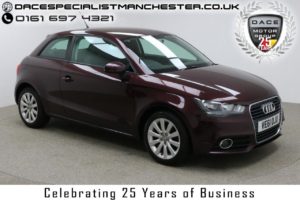 Used 2012 RED AUDI A1 Hatchback 1.2 TFSI SPORT 3d 84 BHP (reg. 2012-01-20) for sale in Manchester