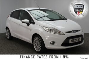Used 2012 WHITE FORD FIESTA Hatchback 1.4 TITANIUM 5DR AUTO 96 BHP (reg. 2012-04-24) for sale in Stockport