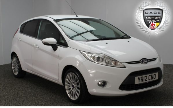Used 2012 WHITE FORD FIESTA Hatchback 1.4 TITANIUM 5DR AUTO 96 BHP (reg. 2012-04-24) for sale in Stockport