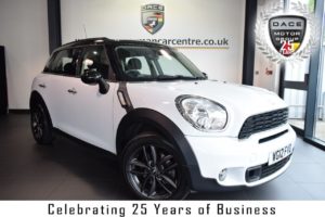 Used 2012 WHITE MINI COUNTRYMAN Hatchback 2.0 COOPER SD 5DR 141 BHP excellent service history (reg. 2012-06-20) for sale in Bolton