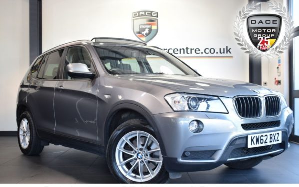 Used 2013 GREY BMW X3 Estate 2.0 XDRIVE20D SE 5DR 181 BHP full service history (reg. 2013-02-14) for sale in Bolton