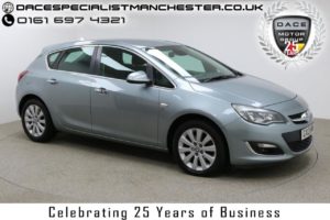 Used 2013 SILVER VAUXHALL ASTRA Hatchback 2.0 ELITE CDTI 5d 163 BHP (reg. 2013-03-01) for sale in Manchester