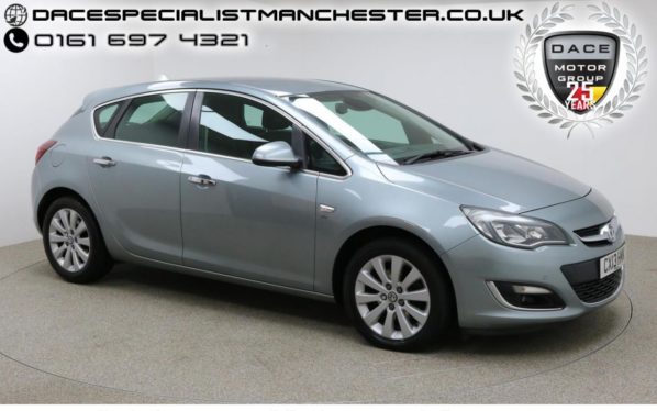 Used 2013 SILVER VAUXHALL ASTRA Hatchback 2.0 ELITE CDTI 5d 163 BHP (reg. 2013-03-01) for sale in Manchester