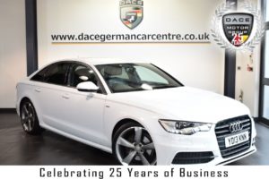 Used 2013 WHITE AUDI A6 SALOON Saloon 2.0 TDI BLACK EDITION 4DR 175 BHP full audi service history (reg. 2013-03-13) for sale in Bolton