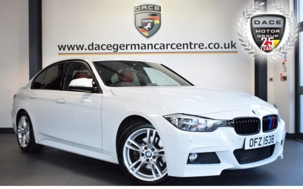 Used 2013 WHITE BMW 3 SERIES Saloon 3.0 330D M SPORT 4DR 255 BHP full service history (reg. 2013-06-14) for sale in Bolton