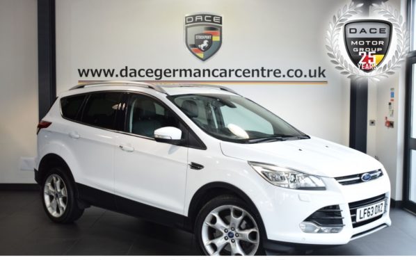 Used 2013 WHITE FORD KUGA Hatchback 2.0 TITANIUM X TDCI 5DR 138 BHP excellent service history (reg. 2013-09-21) for sale in Bolton
