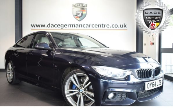Used 2014 BLACK BMW 4 SERIES GRAN COUPE Coupe 2.0 420D M SPORT GRAN COUPE 4DR AUTO 181 BHP superb service history (reg. 2014-09-03) for sale in Bolton