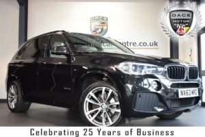 Used 2014 BLACK BMW X5 Estate 3.0 XDRIVE30D M SPORT 5DR AUTO 255 BHP full bmw service history (reg. 2014-12-31) for sale in Bolton