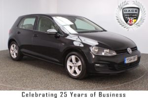 Used 2014 BLACK VOLKSWAGEN GOLF Hatchback 2.0 MATCH TDI BLUEMOTION TECHNOLOGY 5DR FULL SERVICE HISTORY  and pound;20 ROAD TAX 1 OWNER (reg. 2014-12-05) for sale in Stockport