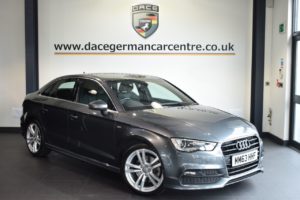 Used 2014 GREY AUDI A3 Saloon 1.8 TFSI S LINE 4DR AUTO 178 BHP full audi service history (reg. 2014-02-13) for sale in Bolton