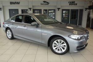 Used 2014 GREY BMW 5 SERIES Saloon 2.0 518D SE 4d AUTO 141 BHP (reg. 2014-04-22) for sale in Hazel Grove