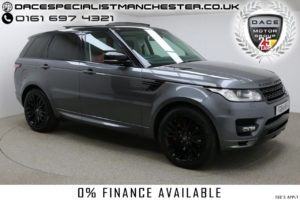 Used 2014 GREY LAND ROVER RANGE ROVER SPORT Estate 4.4 AUTOBIOGRAPHY DYNAMIC 5d AUTO 339 BHP 1 Owner (reg. 2014-11-28) for sale in Manchester
