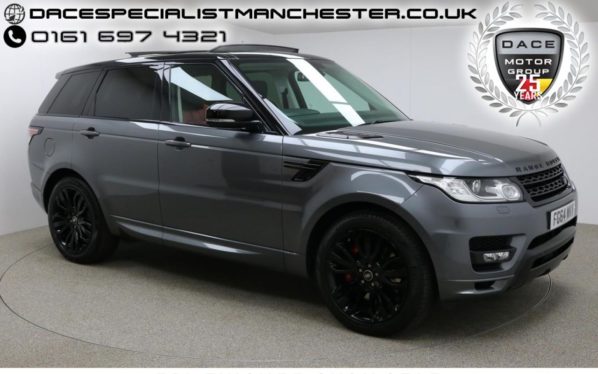 Used 2014 GREY LAND ROVER RANGE ROVER SPORT Estate 4.4 AUTOBIOGRAPHY DYNAMIC 5d AUTO 339 BHP 1 Owner (reg. 2014-11-28) for sale in Manchester