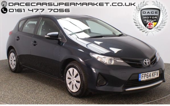 Used 2014 GREY TOYOTA AURIS Hatchback 1.4 ACTIVE D-4D 5DR FULL SERVICE HISTORY FREE ROAD TAX 1 OWNER (reg. 2014-11-21) for sale in Stockport