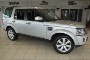 Used 2014 SILVER LAND ROVER DISCOVERY Estate 3.0 SDV6 XS 5d AUTO 255 BHP (reg. 2014-03-01) for sale in Hazel Grove