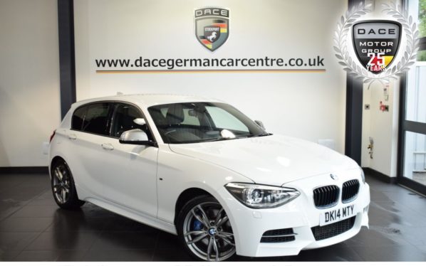 Used 2014 WHITE BMW 1 SERIES Hatchback 3.0 M135I 5DR AUTO 316 BHP full service history (reg. 2014-05-20) for sale in Bolton
