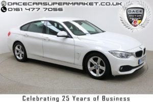 Used 2014 WHITE BMW 4 SERIES GRAN COUPE Coupe 2.0 420D SE GRAN COUPE 4d 181 BHP (reg. 2014-07-02) for sale in Manchester