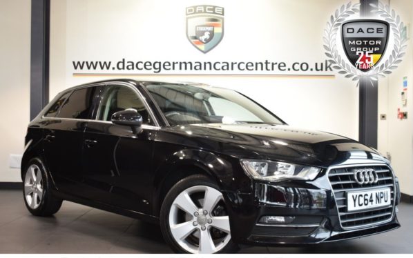 Used 2015 BLACK AUDI A3 Hatchback 1.6 TDI SPORT 5DR AUTO 109 BHP excellent service history (reg. 2015-11-17) for sale in Bolton