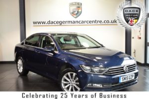 Used 2015 BLUE VOLKSWAGEN PASSAT Saloon 2.0 SE BUSINESS TDI BLUEMOTION TECHNOLOGY 4DR 148 BHP full vw service history (reg. 2015-07-27) for sale in Bolton