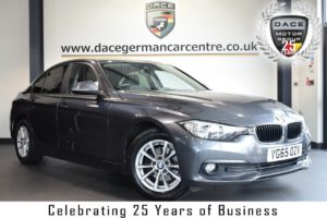 Used 2015 GREY BMW 3 SERIES Saloon 2.0 320D ED PLUS 4DR AUTO 161 BHP full bmw service history (reg. 2015-10-16) for sale in Bolton