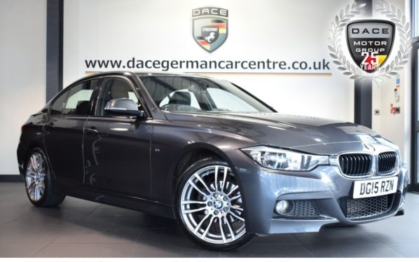 Used 2015 GREY BMW 3 SERIES Saloon 2.0 320D M SPORT 4DR AUTO 181 BHP (reg. 2015-03-11) for sale in Bolton