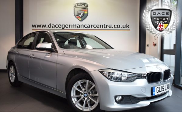 Used 2015 SILVER BMW 3 SERIES Saloon 2.0 320D EFFICIENTDYNAMICS BUSINESS 4DR 161 BHP full bmw service history (reg. 2015-05-08) for sale in Bolton