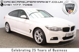 Used 2015 WHITE BMW 3 SERIES GRAN TURISMO Hatchback 2.0 325D M SPORT GRAN TURISMO 5DR AUTO SAT NAV HEATED LEATHER 215 BHP (reg. 2015-12-22) for sale in Stockport