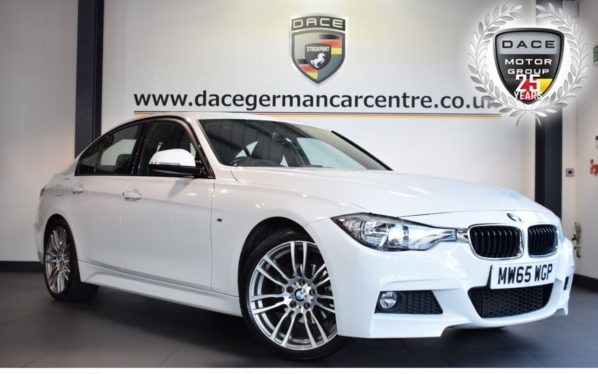 Used 2015 WHITE BMW 3 SERIES Saloon 2.0 320I M SPORT 4DR 181 BHP full service history (reg. 2015-10-30) for sale in Bolton