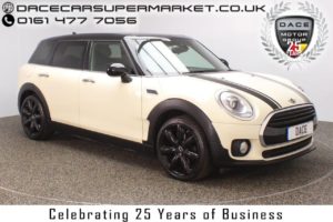 Used 2015 WHITE MINI CLUBMAN Estate 2.0 COOPER D 5DR AUTO 148 BHP CHILI PACK SAT NAV PAN ROOF  and pound;30 ROAD TAX DIESEL (reg. 2015-10-30) for sale in Stockport