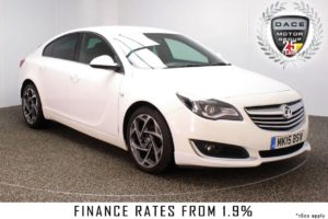 Used 2015 WHITE VAUXHALL INSIGNIA Hatchback 2.0 SRI NAV VX-LINE CDTI ECOFLEX S/S 5DR 138 BHP FULL SERVICE HISTORY 1 OWNER FREE ROAD TAX (reg. 2015-04-15) for sale in Stockport