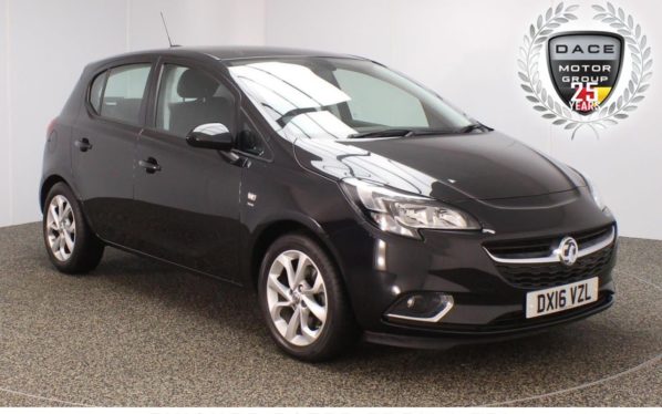 Used 2016 BLACK VAUXHALL CORSA Hatchback 1.4 SRI ECOFLEX S/S 5DR 99 BHP FULL SERVICE HISTORY  and pound;30 ROAD TAX 1 OWNER (reg. 2016-03-07) for sale in Stockport