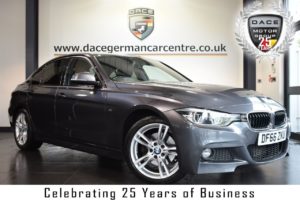 Used 2016 GREY BMW 3 SERIES Saloon 2.0 320D M SPORT 4DR AUTO 188 BHP full bmw service history (reg. 2016-11-16) for sale in Bolton