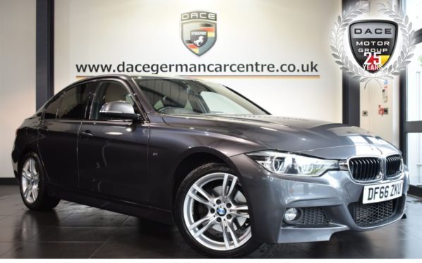 Used 2016 GREY BMW 3 SERIES Saloon 2.0 320D M SPORT 4DR AUTO 188 BHP full bmw service history (reg. 2016-11-16) for sale in Bolton