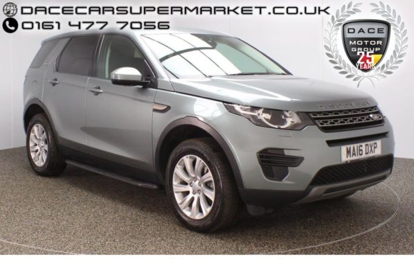 Used 2016 GREY LAND ROVER DISCOVERY SPORT Estate 2.0 TD4 SE 5DR AUTO 180 BHP 7 SEATS BLUETOOTH CLIMATE 1 OWNER (reg. 2016-04-14) for sale in Stockport