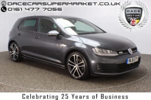 Used 2016 GREY VOLKSWAGEN GOLF Hatchback 2.0 GTD 5DR SAT NAV HEATED SEATS 1 OWNER 181 BHP (reg. 2016-03-31) for sale in Stockport