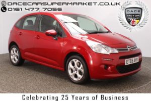 Used 2016 RED CITROEN C3 Hatchback 1.2 PURETECH EDITION 5DR 80 BHP FULL SERVICE HISTORY 1 OWNER  and pound;20 ROAD TAX (reg. 2016-02-29) for sale in Stockport