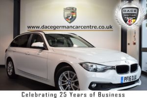 Used 2016 WHITE BMW 3 SERIES Estate 2.0 320D ED PLUS TOURING 5DR AUTO 161 BHP full service history (reg. 2016-05-31) for sale in Bolton