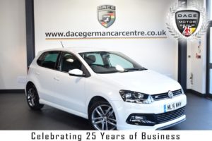 Used 2016 WHITE VOLKSWAGEN POLO Hatchback 1.2 R LINE TSI 5DR 89 BHP full vw service history (reg. 2016-03-31) for sale in Bolton