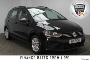 Used 2017 BLACK VOLKSWAGEN GOLF SV MPV 1.6 SE TDI 5DR 108 BHP FULL SERVICE HISTORY  and pound;20 ROAD TAX 1 OWNER (reg. 2017-03-10) for sale in Stockport